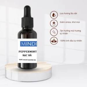 Tinh Dầu Bạc Hà Peppermint Mindi Organic Essentail Oil