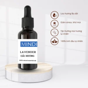 Tinh Dầu Oải Hương Lavender Mindi Organic Essentail Oil