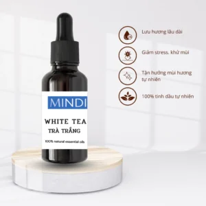Tinh Dầu Trà Trắng White Tea Mindi Organic Essentail Oil